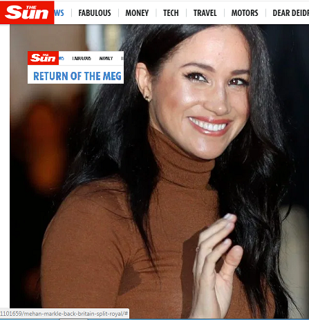 скриншот с сайта издания THE SUN