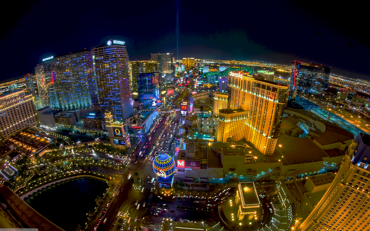 Ночной Лас-Вегас. Источник Яндекс Картинки