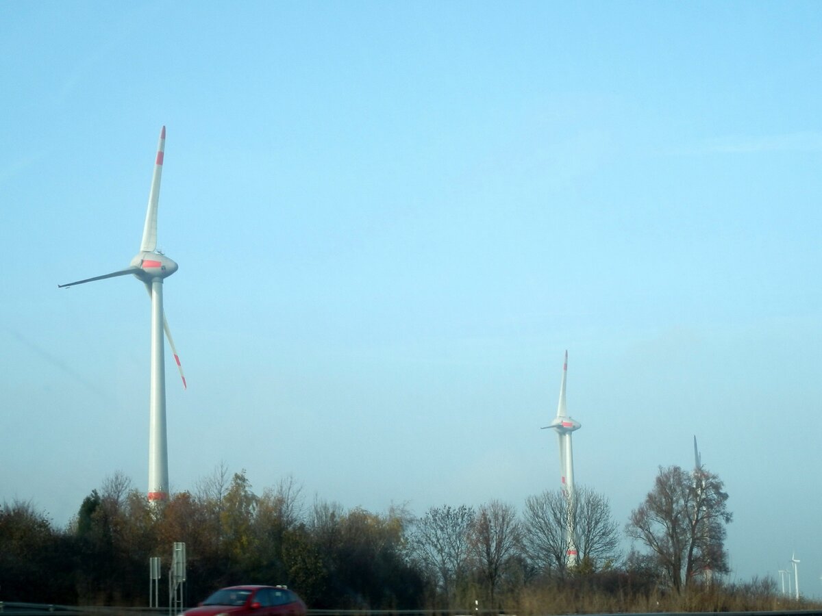 Ветряки вдоль автобана А9