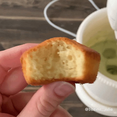 Фото - Сладкий Персик. Кекс в разрезе