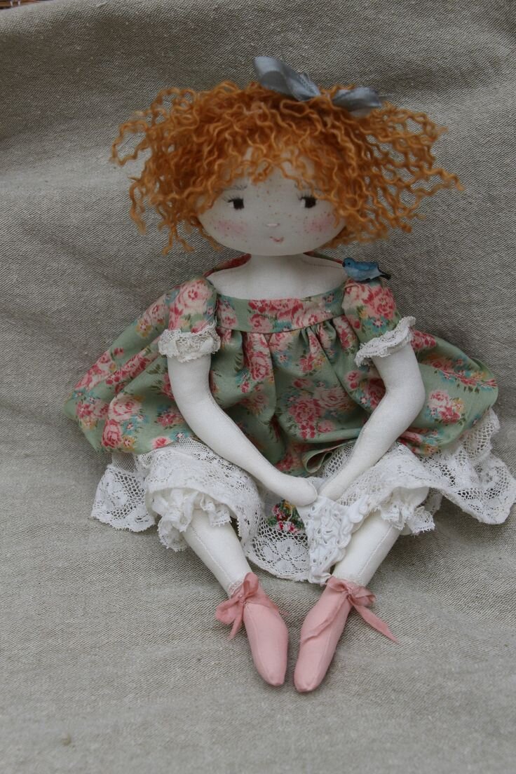 Текстильные куклы. Французская коллекция. Мастер-классы и выкройки в натуральную величину