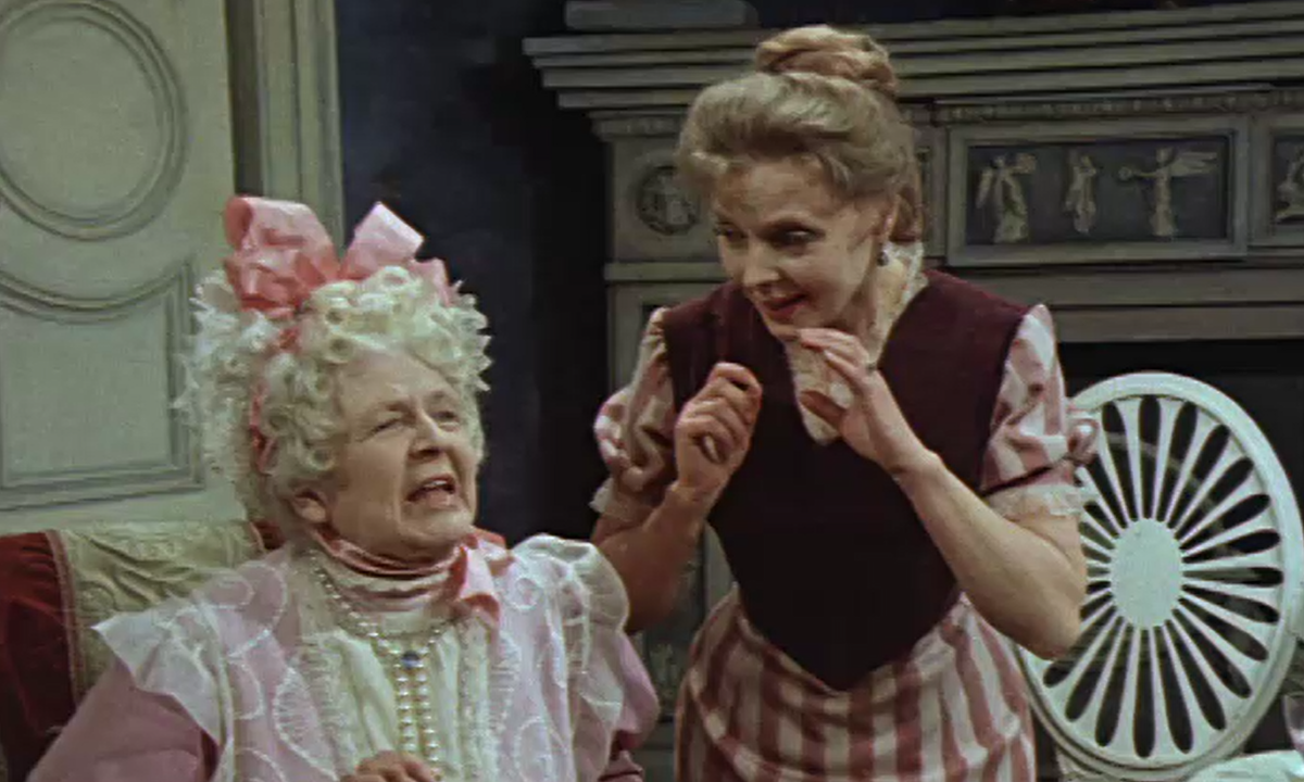 Кадр из телеспектакля "Ярмарка тщеславия" (1976)