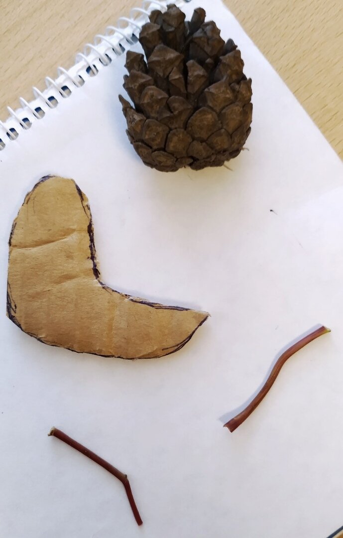 Фото 3. Материалы для поделки