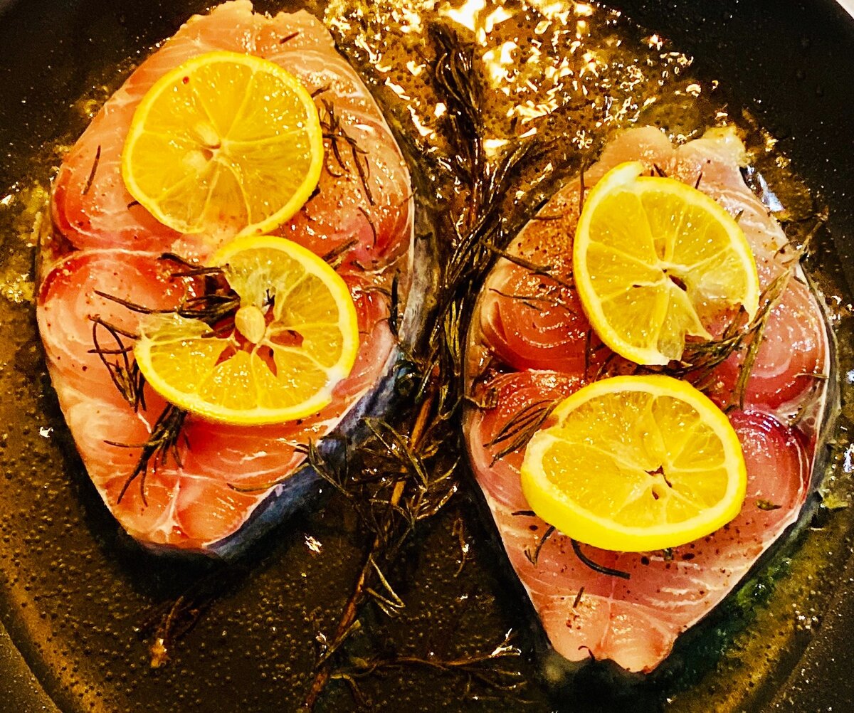 Рецепт стейка из лосося