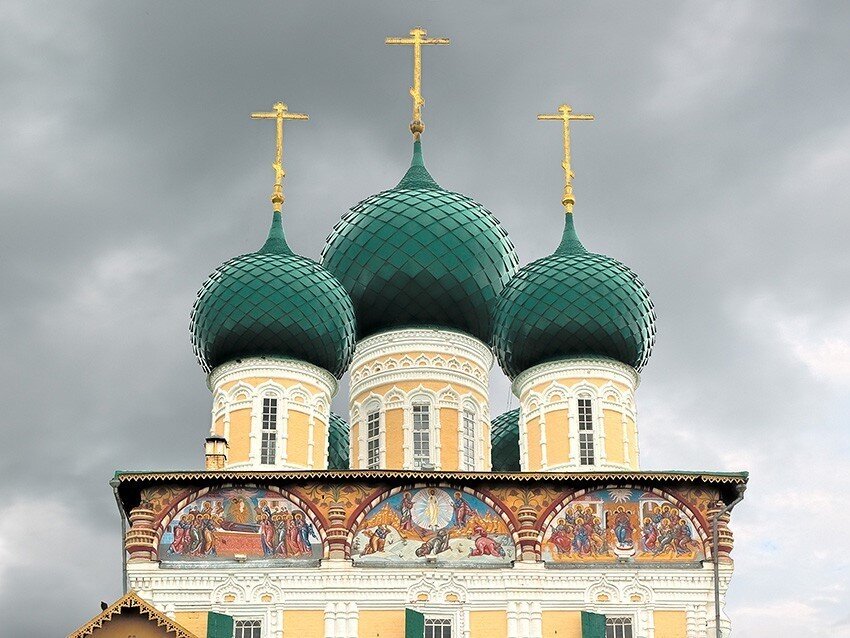 Купола на церкви фото