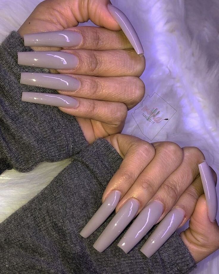 Да-да, именно такие ногти популярны в Америке 