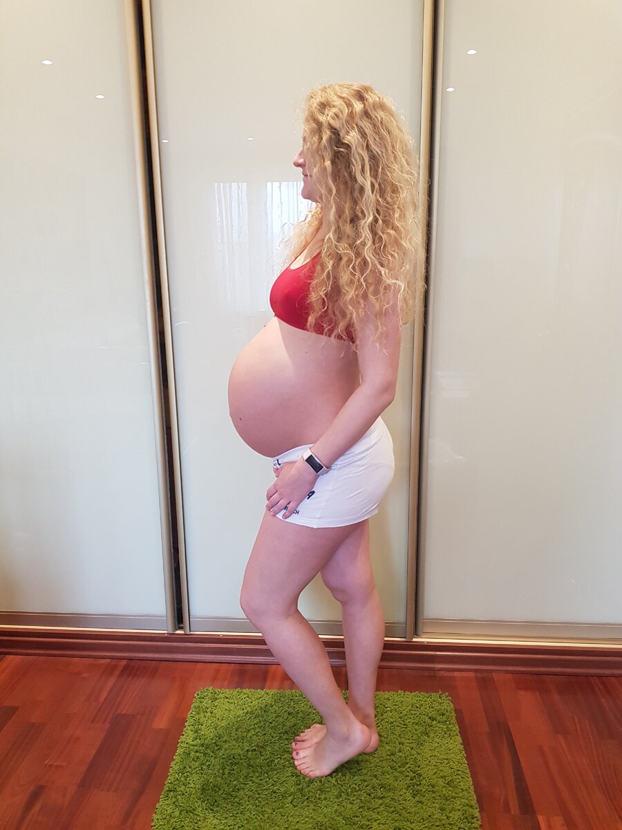 Вот такая я была большая