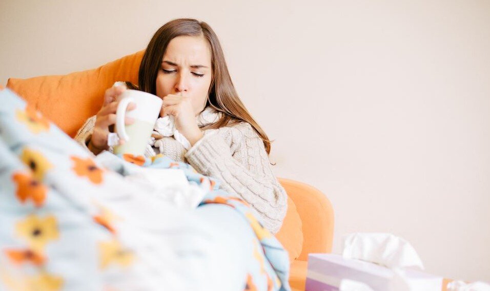 У будущей мамы простуда 