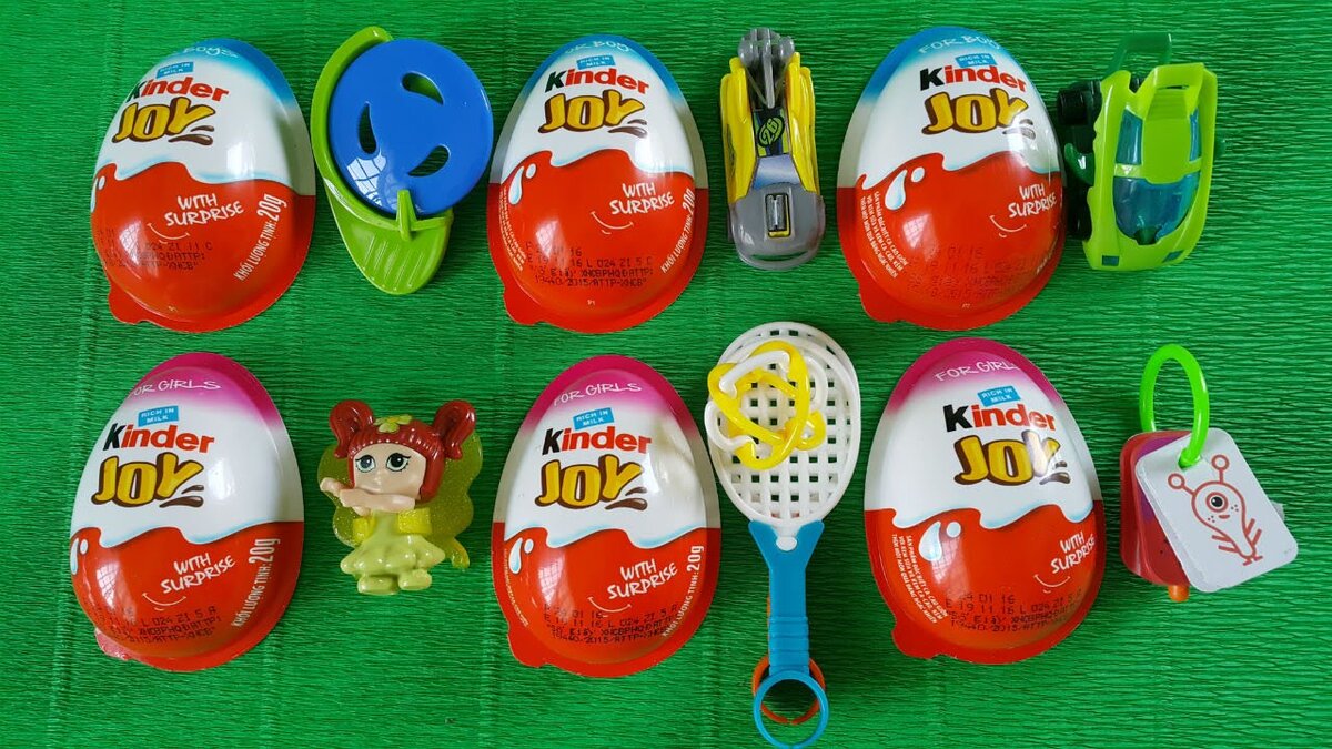 kinder surprise - Запрещены в США