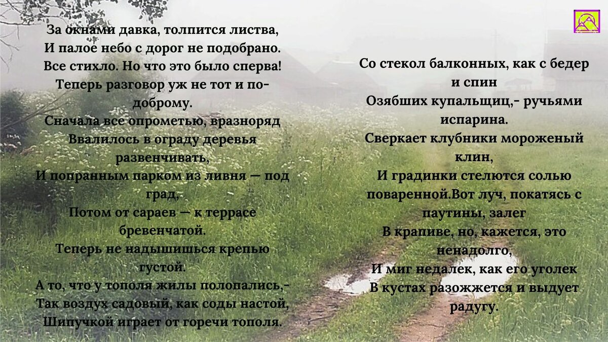 "После дождя"