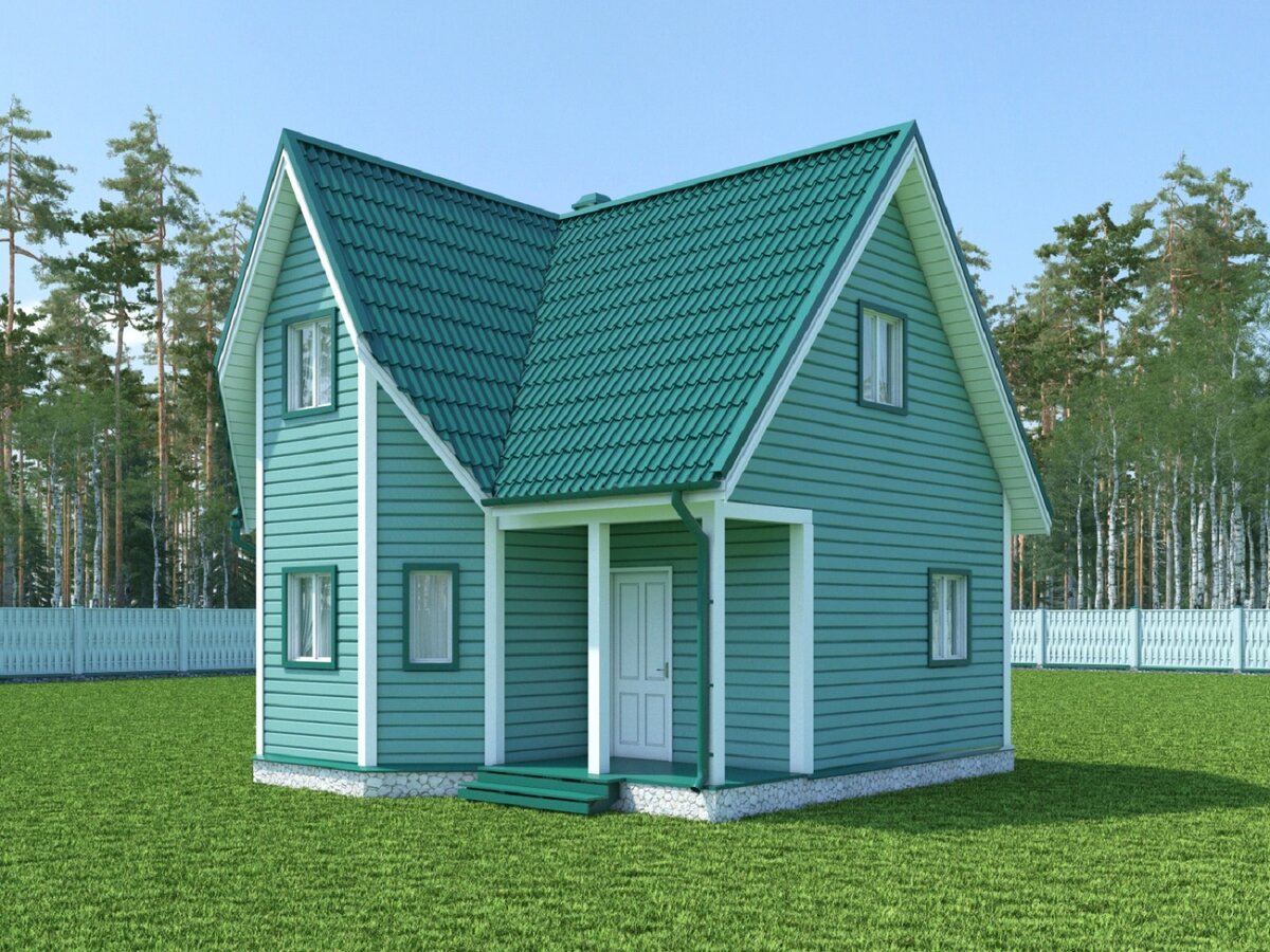 ПРОЕКТ РКД-82, передняя часть дома