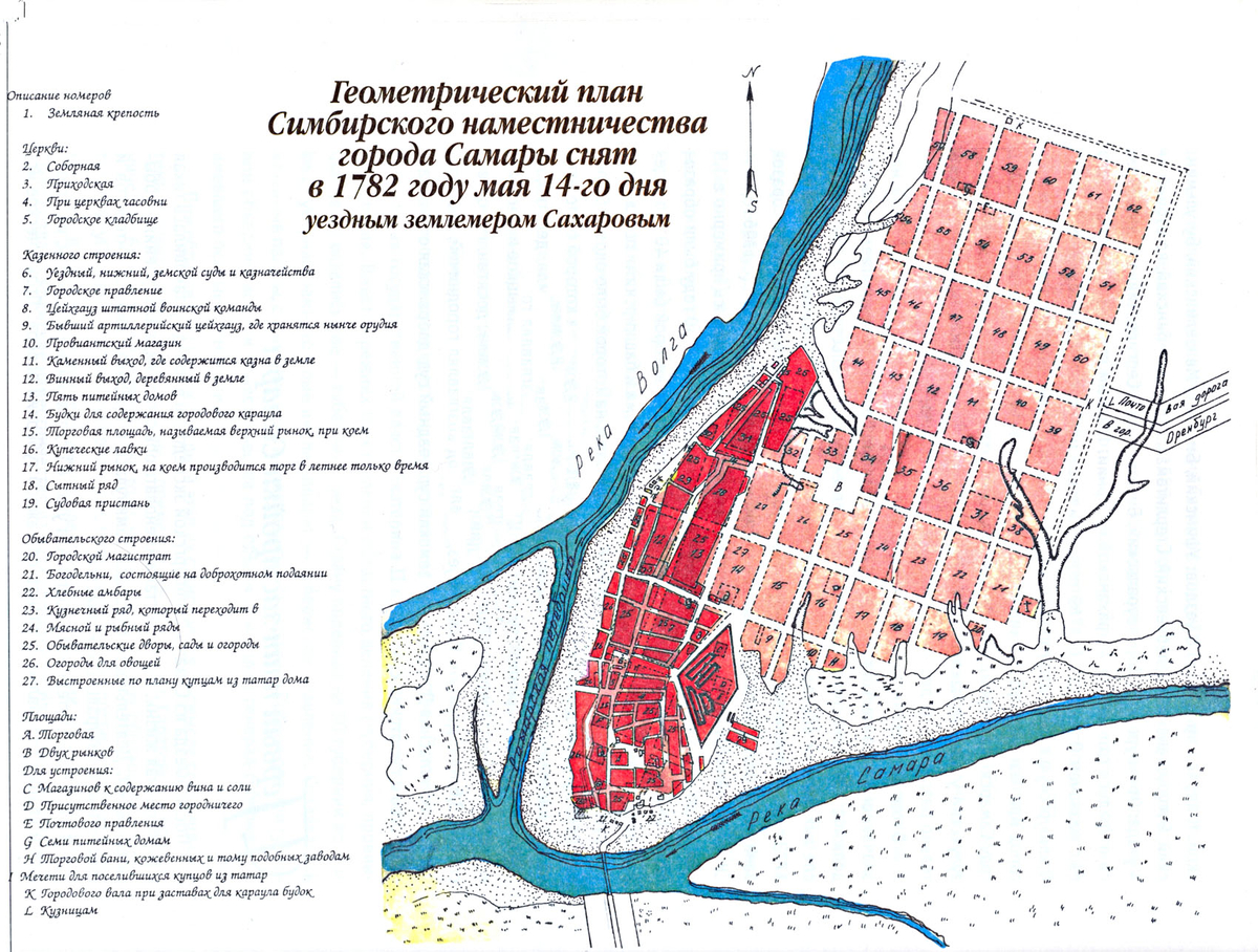 Округи самары. 1782 Г план города Самара. Первый генеральный план Самара. Генеральный план застройки города Самары. План Самары 1782 года.