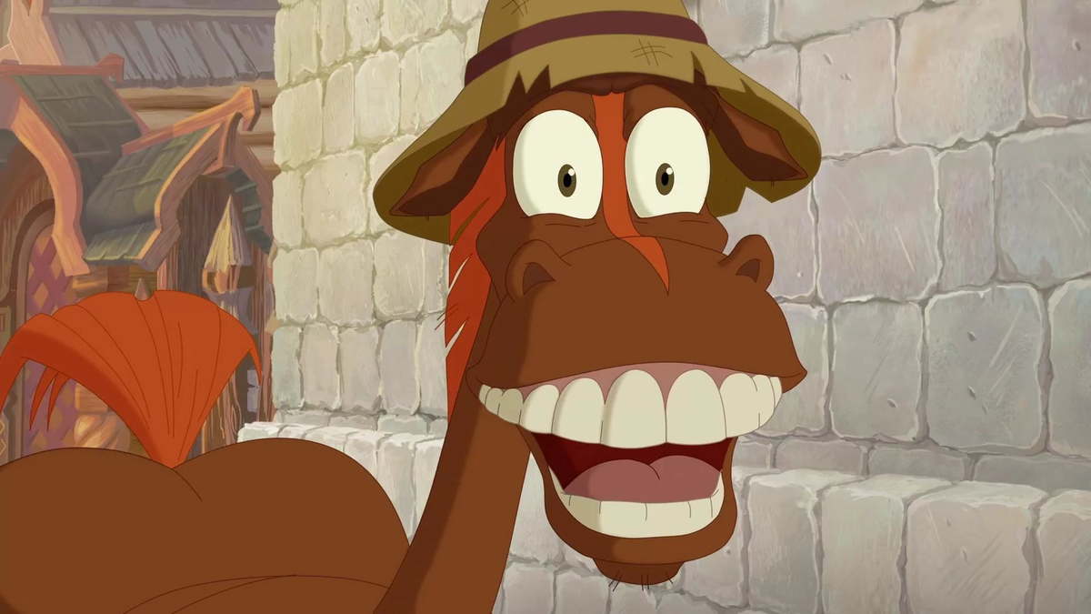 Конь Юлий и большие скачки