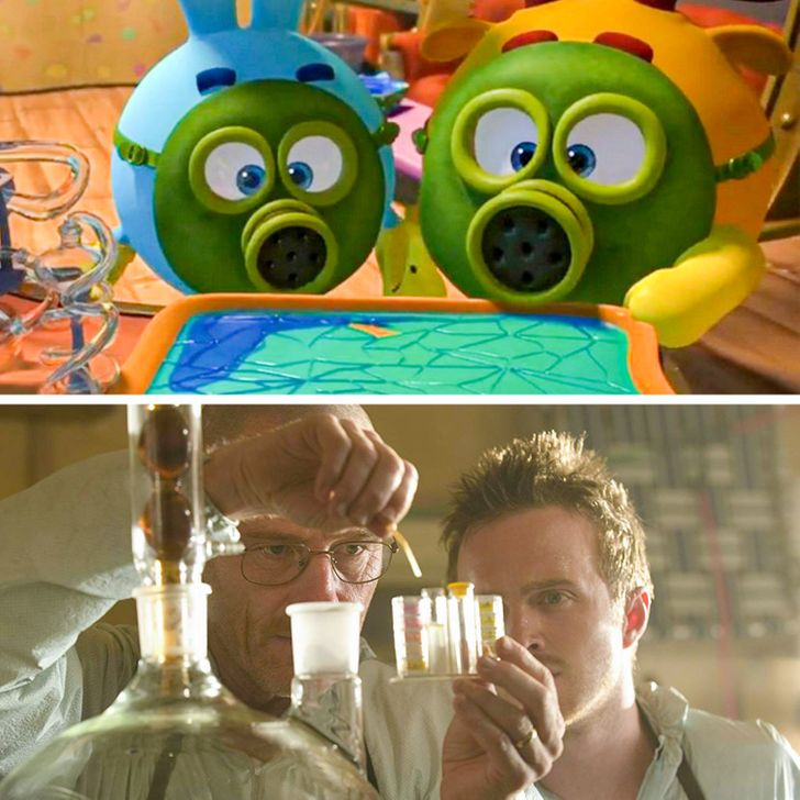 © Смешарики / ООО «СКА „Петербург“», © Breaking Bad / Sony Pictures Television