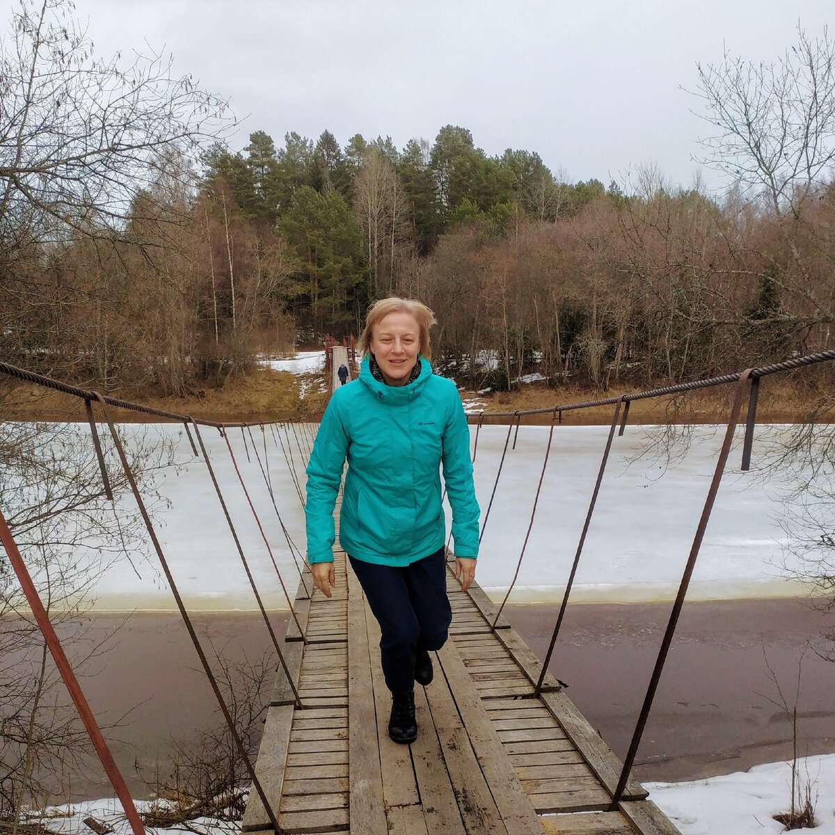 Ян меня сфотографировал - забавно вышло, умеет ловить кадр