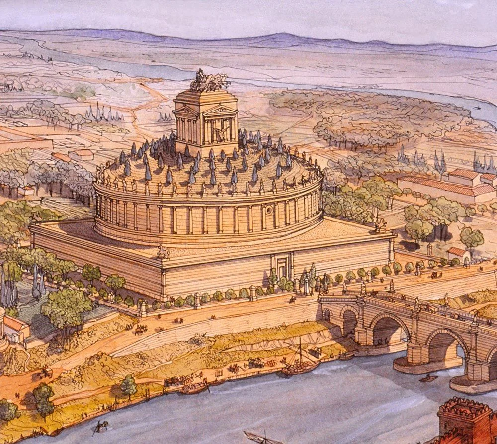 Изначальный вид мавзолея. Фото из открытых источников.