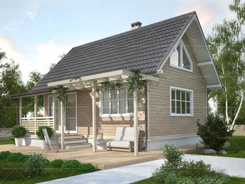 Проект каркасного дома GSD-202 