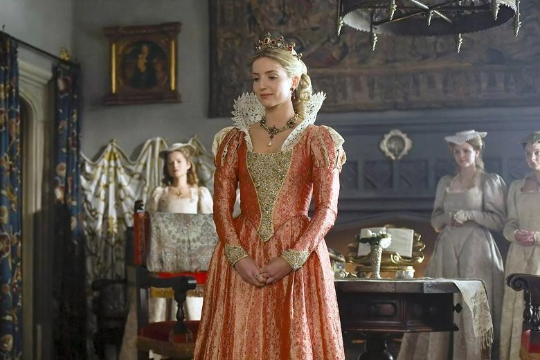Аннабелль Уоллис в роли Джейн Сеймур в сериале «Тюдоры»