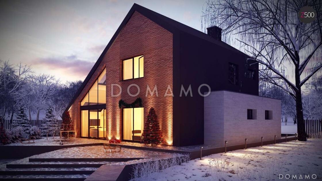 Вид со стороны сада