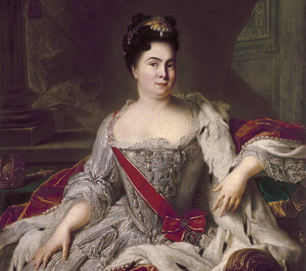 Портрет Екатерины I. Ж.-М. Натье (1717)