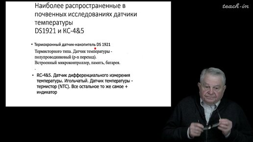 Шеин Е.В. - Современные методы мониторинга окружающей среды -4.Температура.Влажность почвы и воздуха