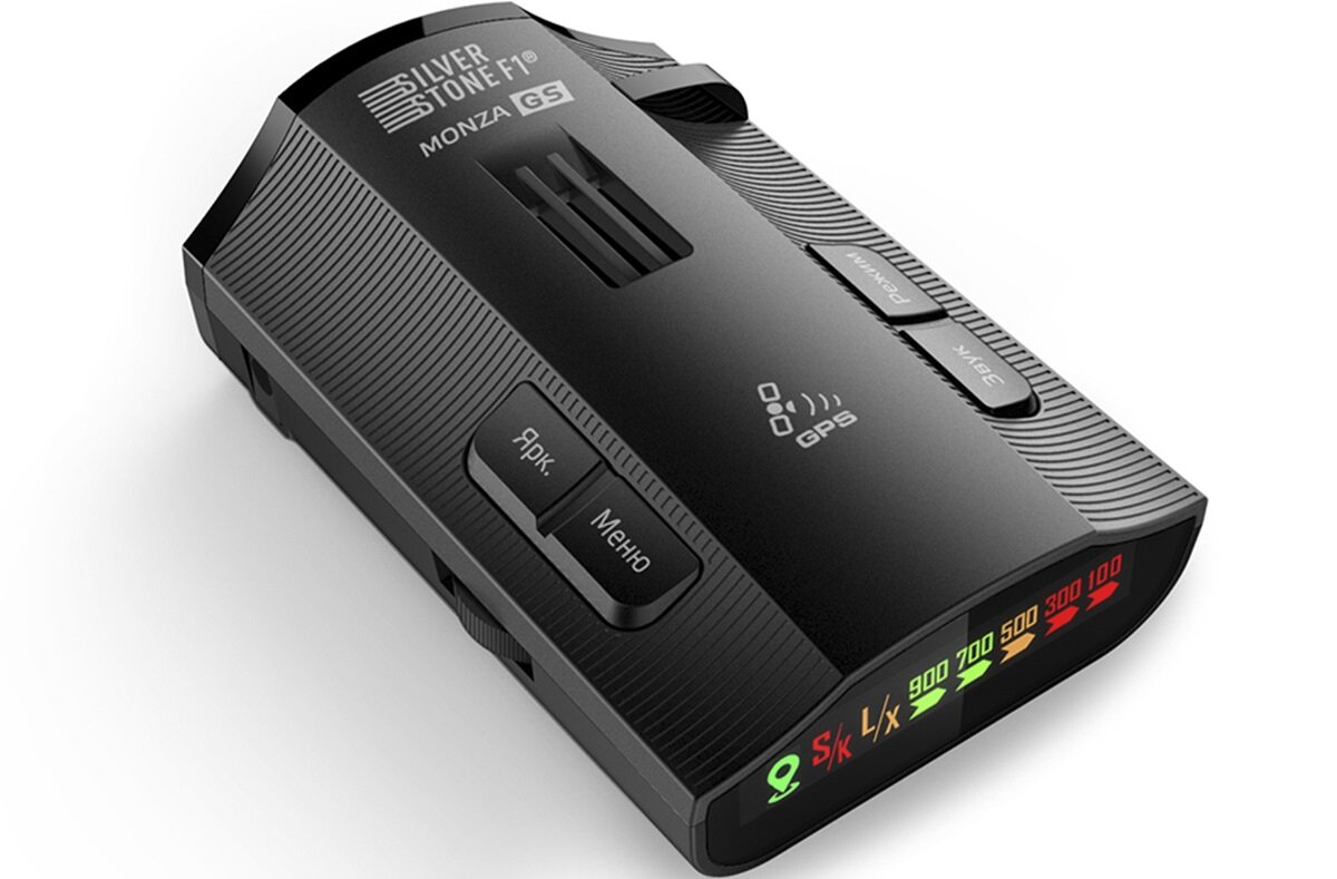 Silverstone F1 MONZA GS - радар-детектор с GPS