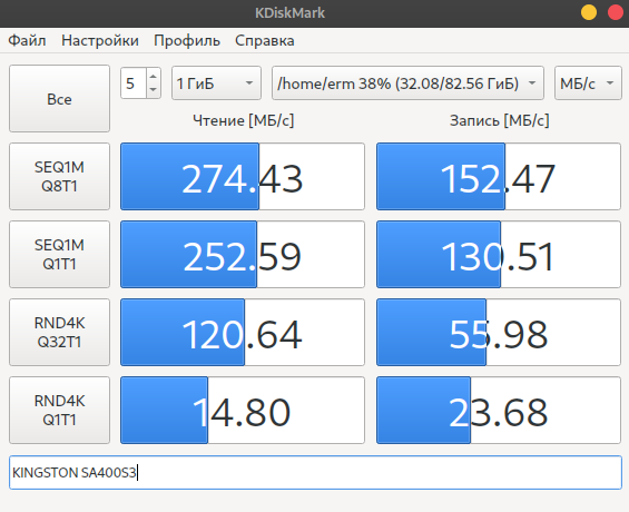 KINGSTON SA400S3 120 Гб