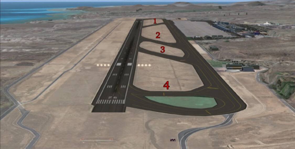 Рулежные дорожки в аэропорту