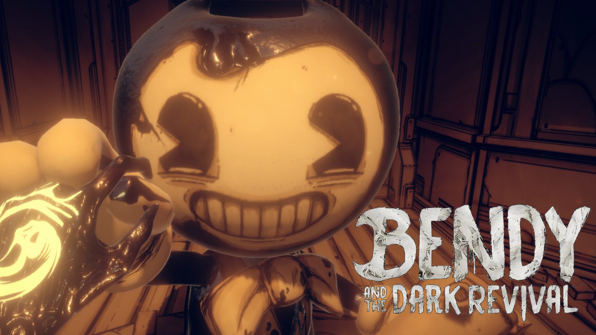 Встреча с маленьким Бенди! ► Bendy and the Dark Revival #2