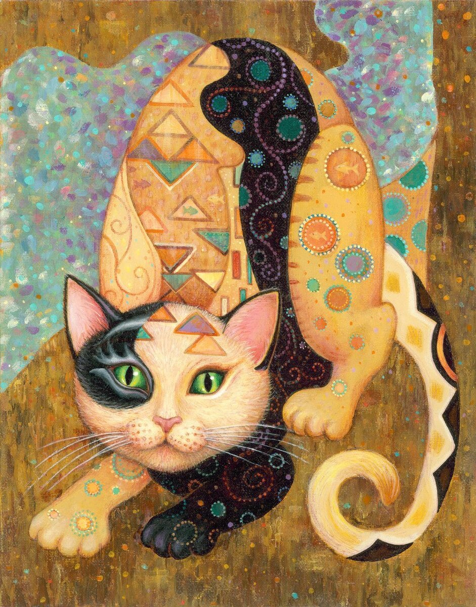 Источник: https://diamondarthome.com/5d-cat-diamond-painting-kit-premium-3/                     Кошка от Марджори Сарнат 