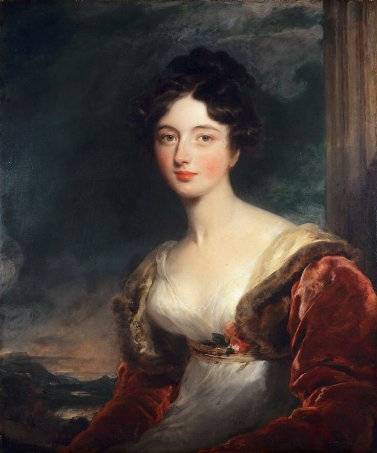 Thomas Lawrence - Portrait of Mrs James Fraser