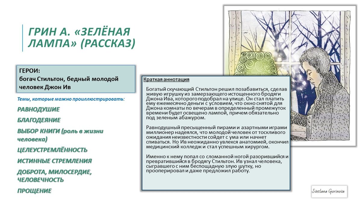 Рассказ а грина зеленая лампа Рассказ а грина зеленая лампа