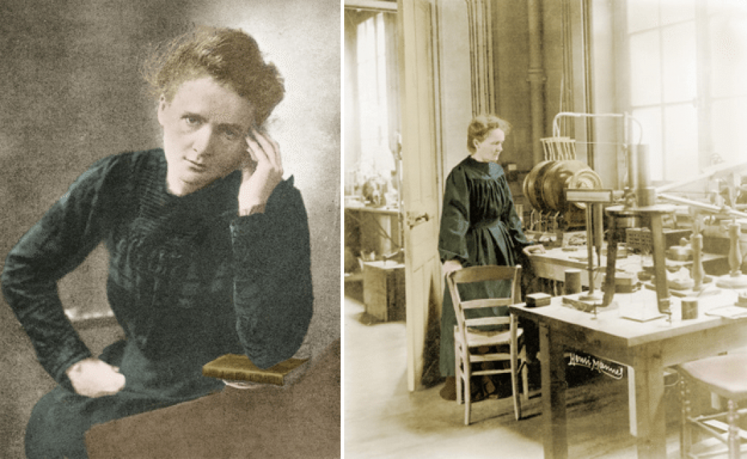 Marie curie radium