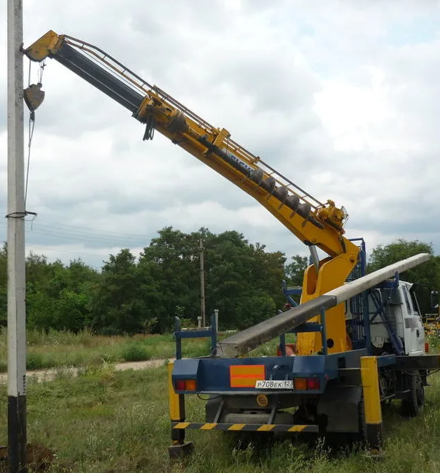 Монтаж опор освещения СВ 95, СВ 105, СВ 110-5 и СВ 164. | ЭнергоТранс ...