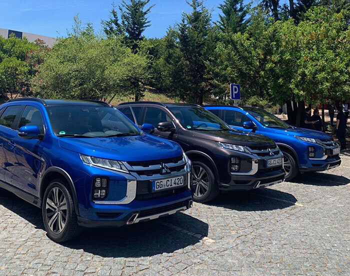 Mitsubishi ASX 2020 в Португалии на европейской презентации