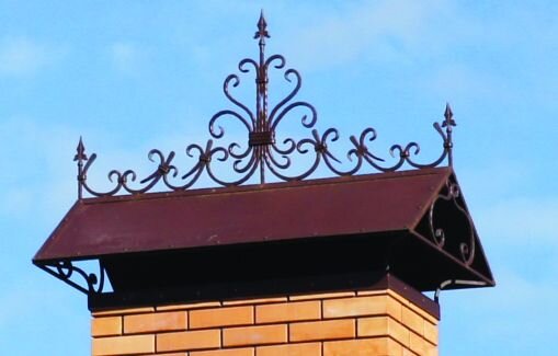 двускатный дымник