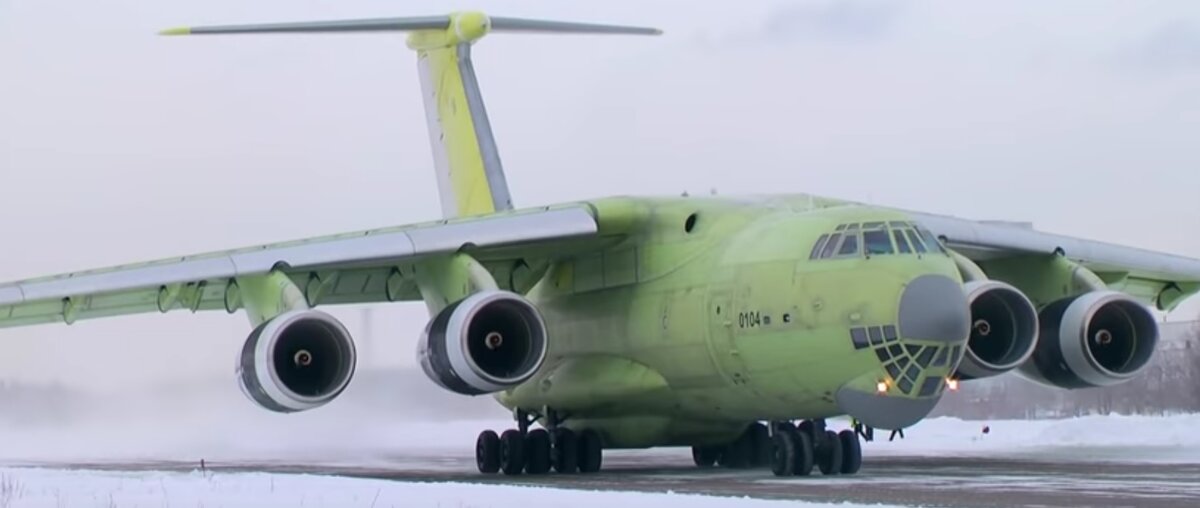 Первый летный образец Ил-476 (Ил-76МД-90А)