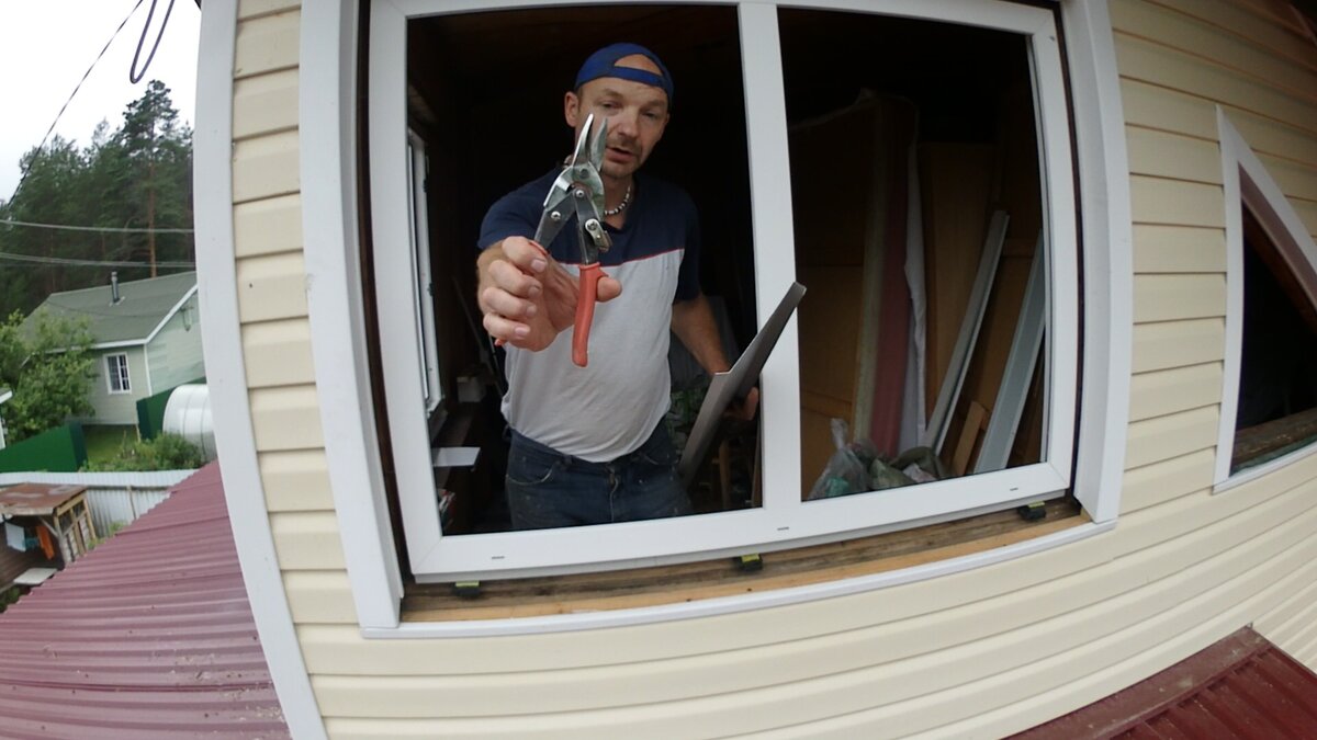 Как грамотно установить водоотлив на металлопластиковое окно. Все ...