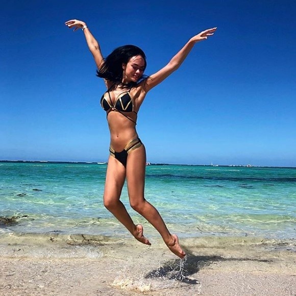 Яна Кошкина в Доминикане