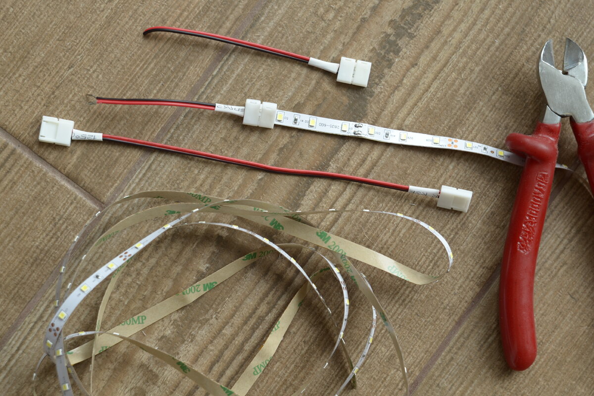 Обжимы для светодиодной ленты