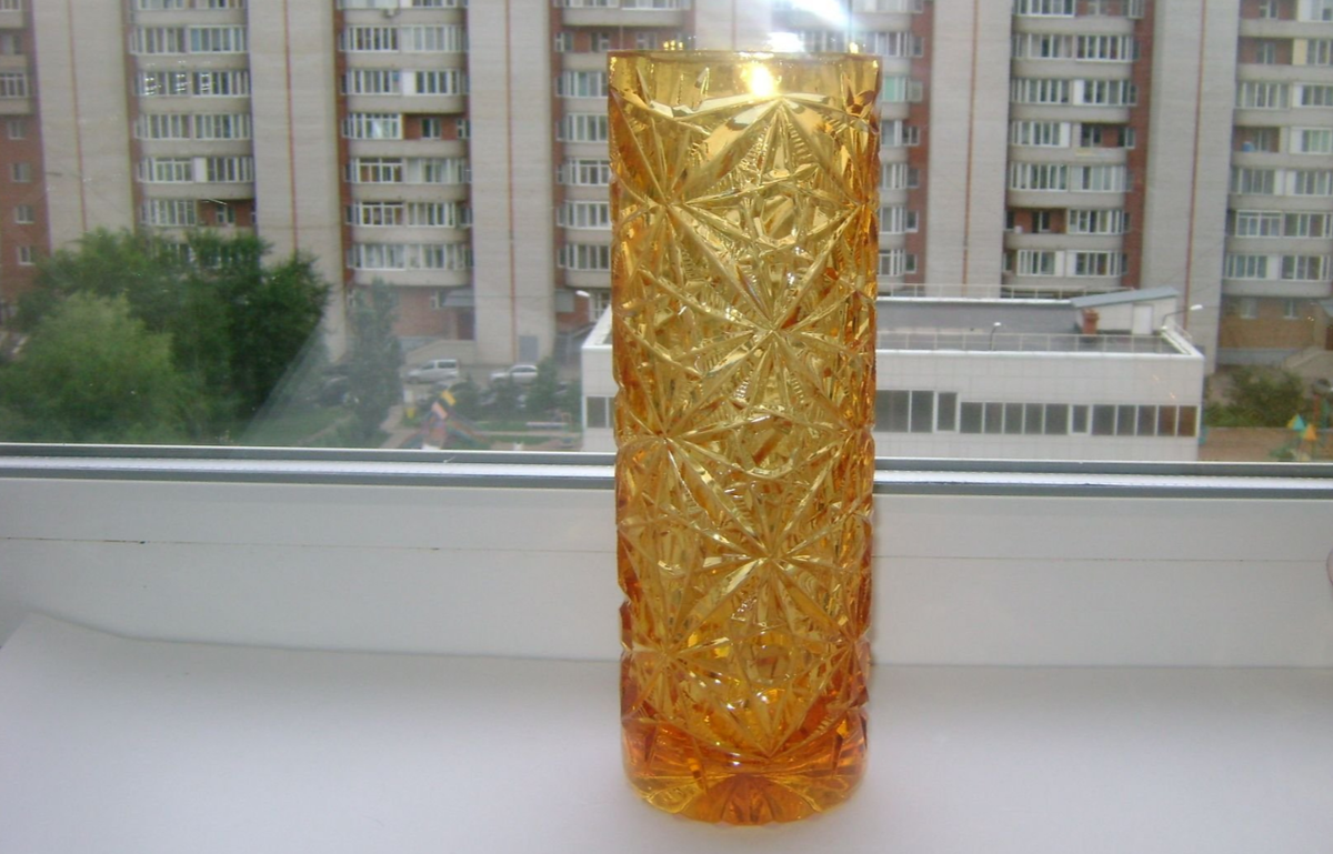 ваза для цветов хрусталь ссср