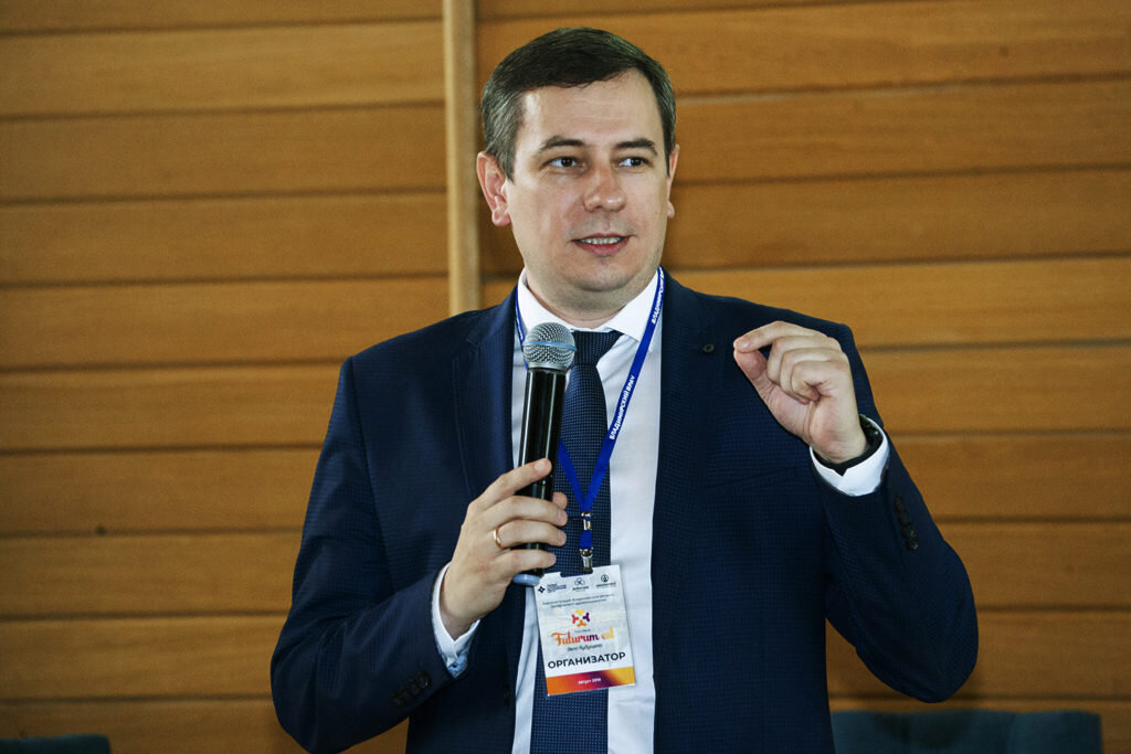Алексей Мозалев, директор Департамента здравоохранения администрации Владимирской области на фестивале студентов-медиков «Futurum Est. Дело будущего» (22.08.2019)