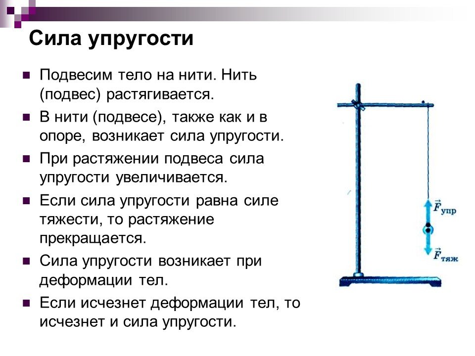 На столе установлены два штатива с подвешенными к ним на шелковых нитях легкими бумажными гильзами