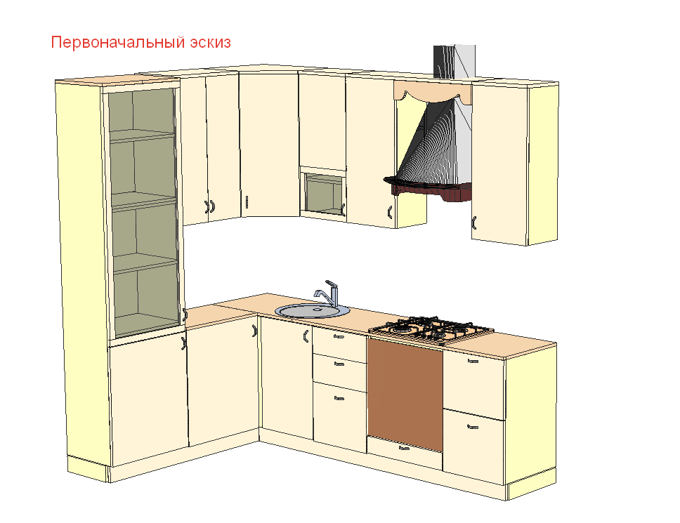 Вытяжка на кухне с газовым котлом