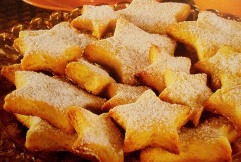 Рецепт овсяных звезд с шоколадом: пошаговый рецепт