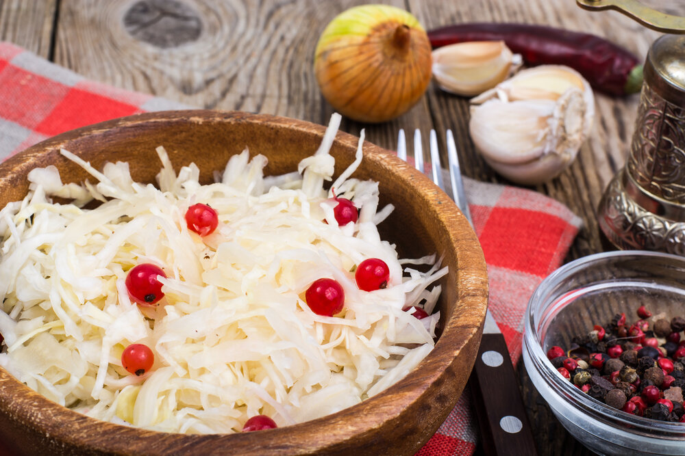 Квашеная капуста (и другие ферментированные продукты) - лакомство для микробиоты