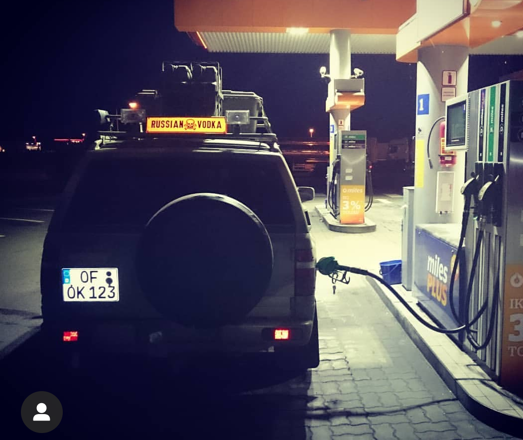 Где-то в Польше, еду в Россию - Матушку!