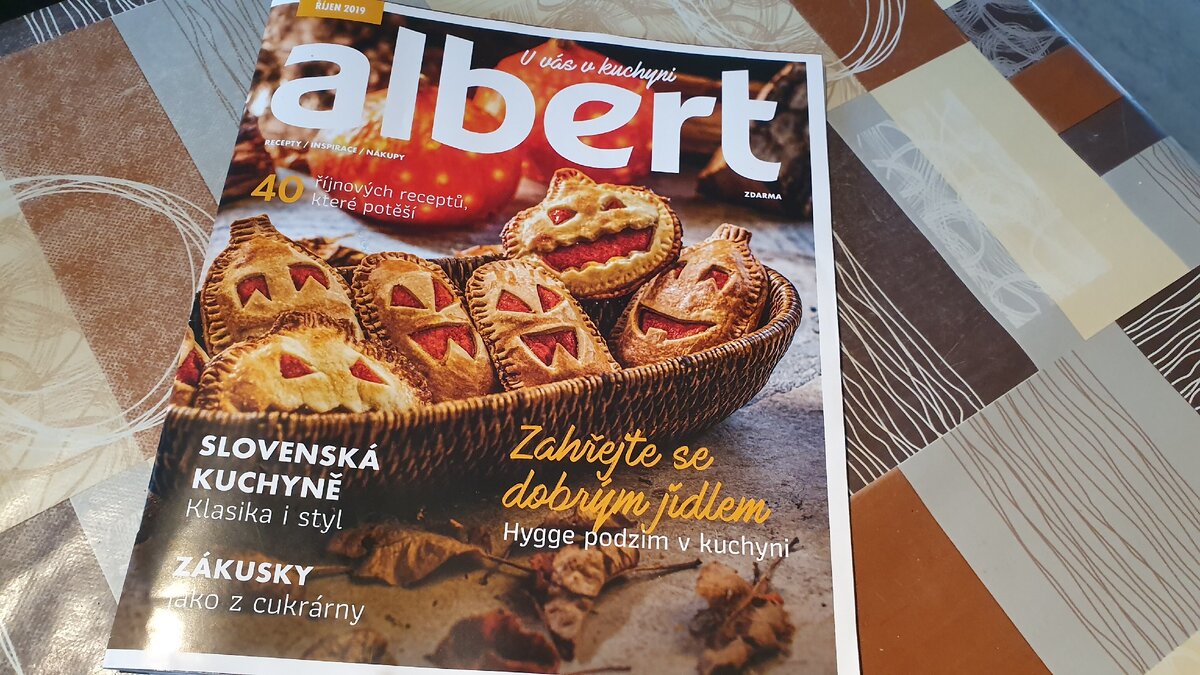 Бесплатный журнал рецептов сети магазинов Алберт
