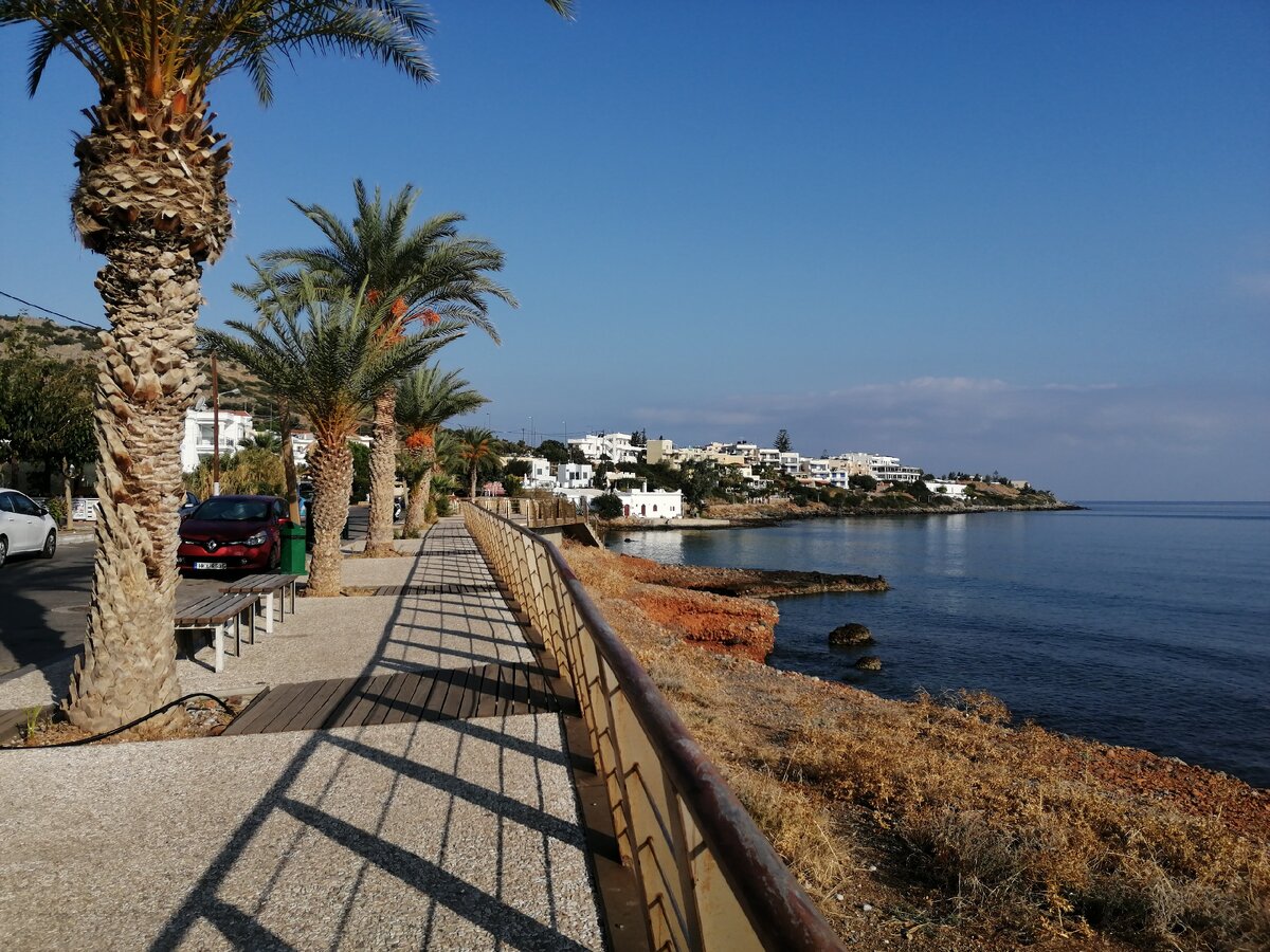 набережная Сталиды (Крит). Фото Света Давыдова