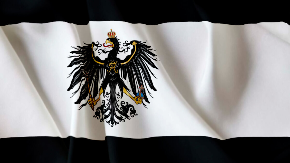 Государственный флаг королевства Пруссии  